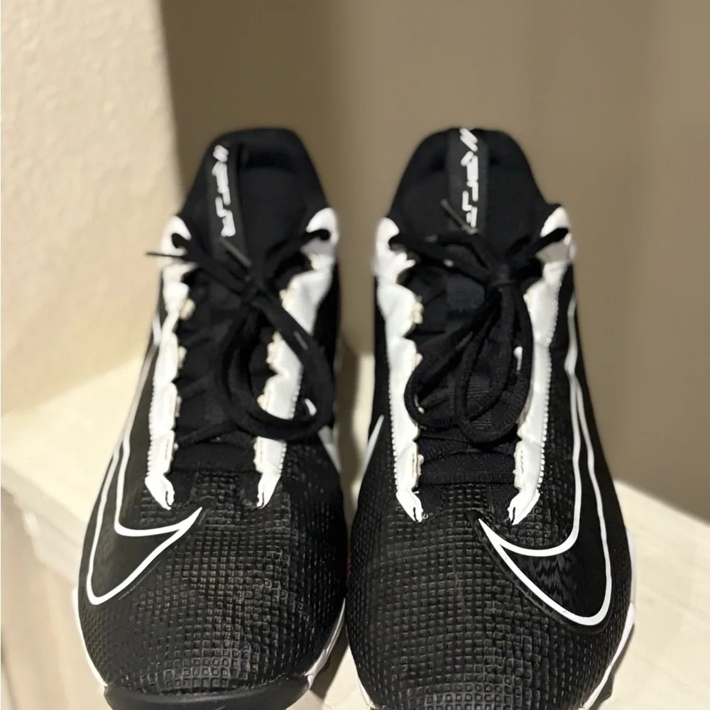 Nike Vapor Edge Shark 2 Men's Football Cleats DH5088-001 Black/White Size 13